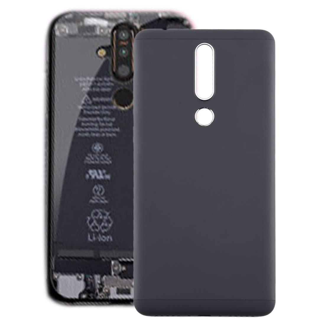 Back Glass Panel for Nokia 3.1 Plus Black - EGFix Back Glass Panel for Nokia 3.1 Plus Black - EGFix